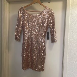 Lulus Sequin Party Dress